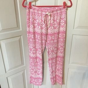 Vineyard Vines Pink & White "Anchor Isle" Pants